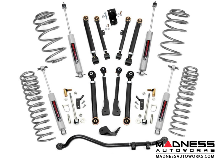 Jeep Wrangler TJ X-Series Suspension Lift Kit w/ N3 Shocks - 2.5" Lift